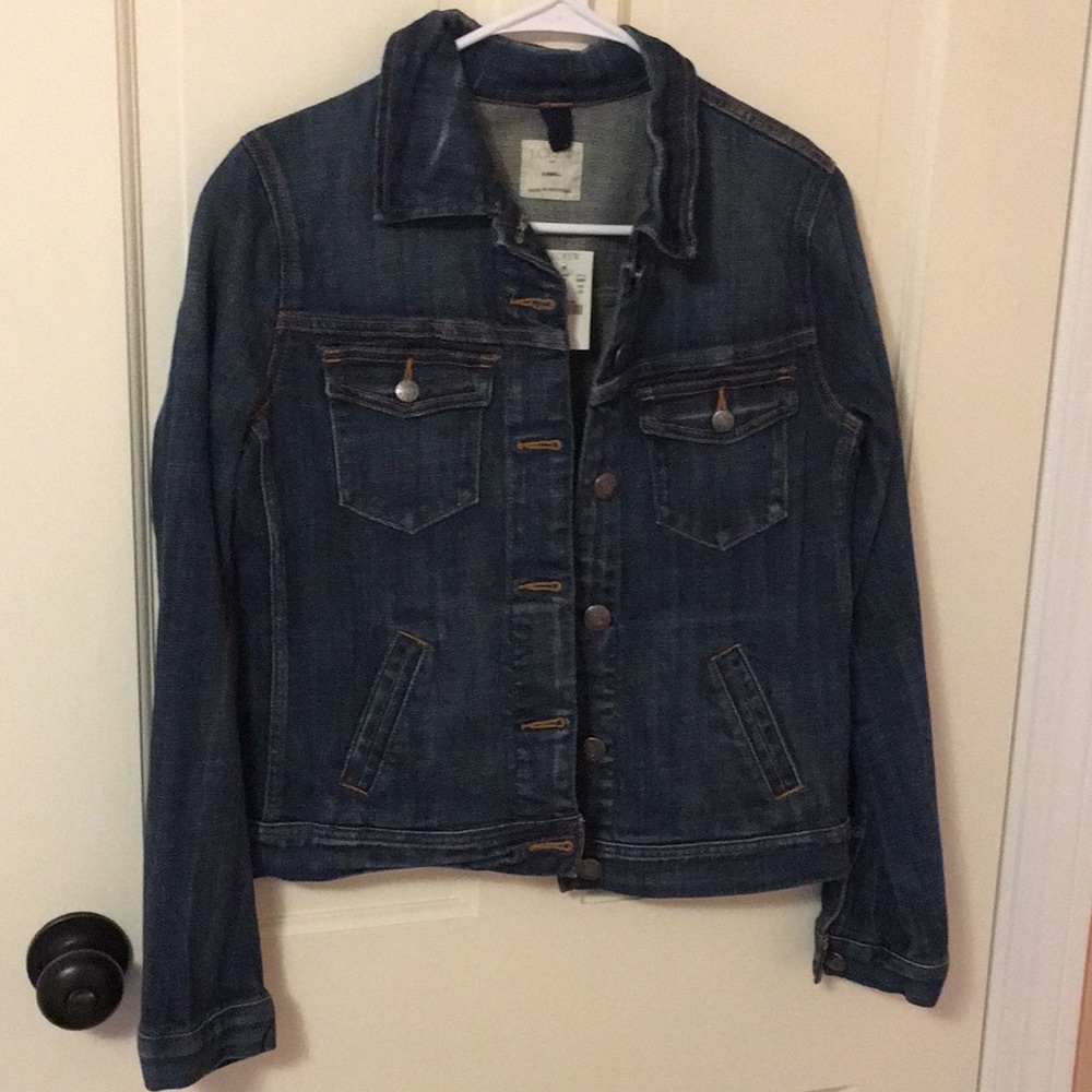 NWT JCrew Factory Denim Jacket